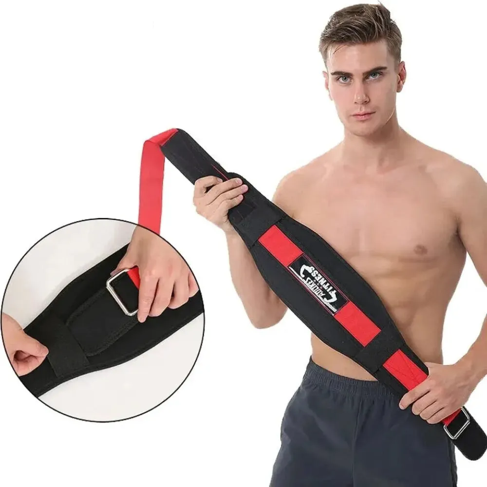 Adjustable Weightlifting Belt For Squats & Deadlifts Back Support For Gym Training