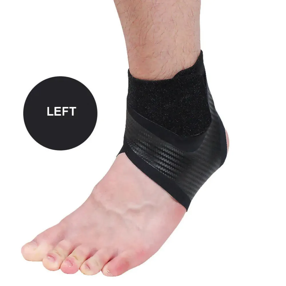 Ankle Brace & Compression Sleeve For Men & Women Elastic Support Wrap