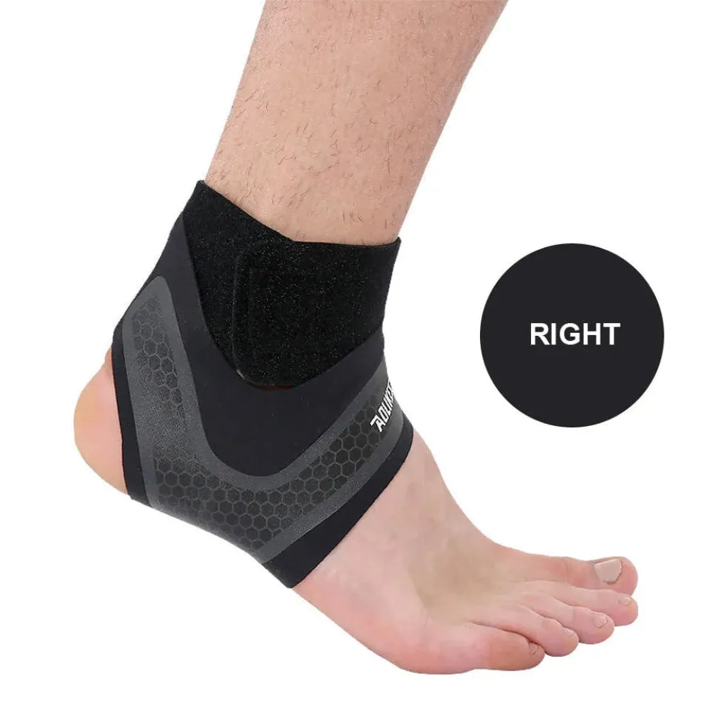 Ankle Brace & Compression Sleeve For Men & Women Elastic Support Wrap