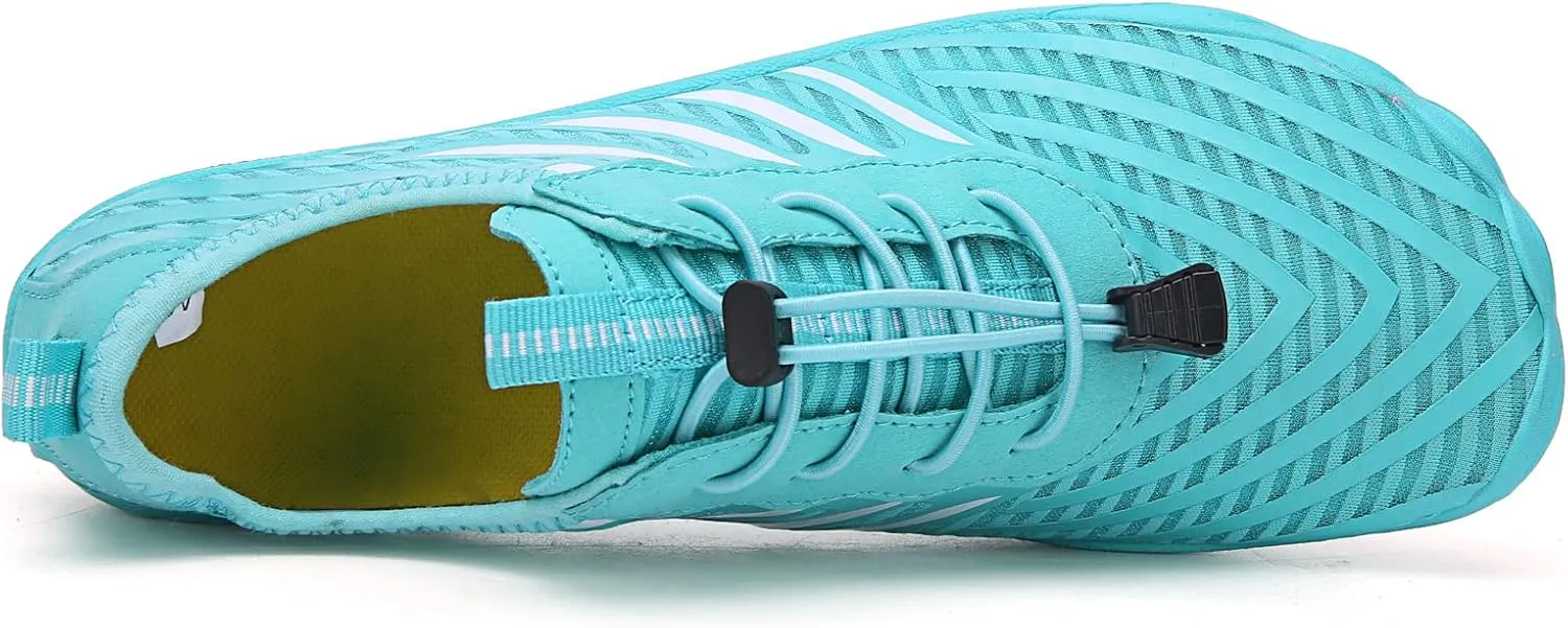 Barefoot for Women Men Breathable & Non-Slip Athletic Wide Toe Water Shoes Aqua Shoes for Beach Swimming Hiking Boating Sailing