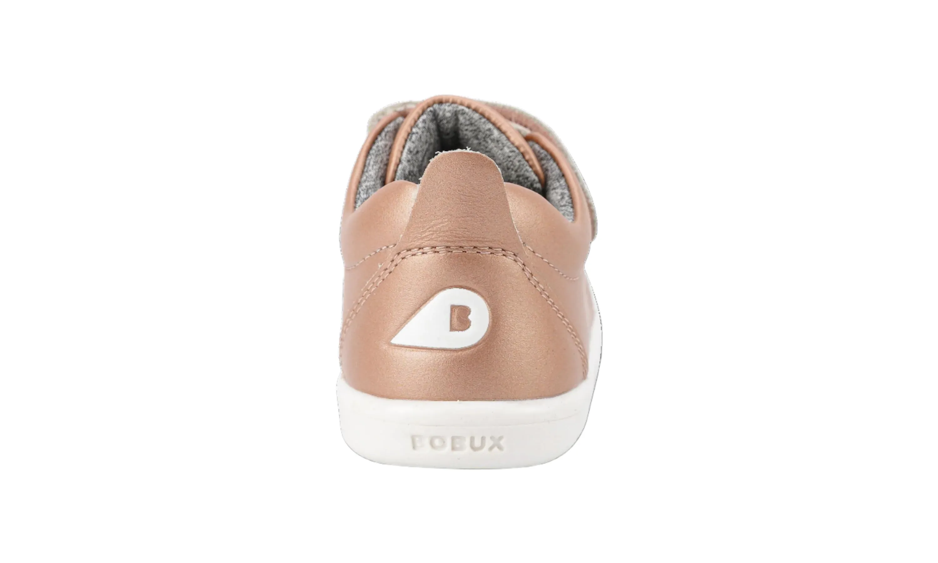Bobux Grass Court I-Walk Girls Rose Gold Trainer Shoe