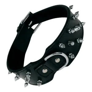 Dog Collar by Gloria Spikes Black 70 Cm