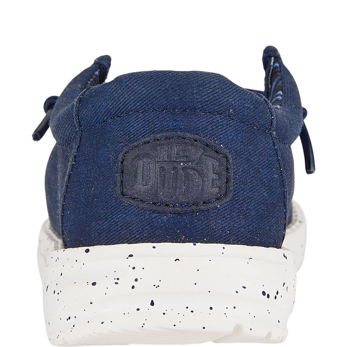 Hey Dude Wally Youth Stretch Canvas - Navy