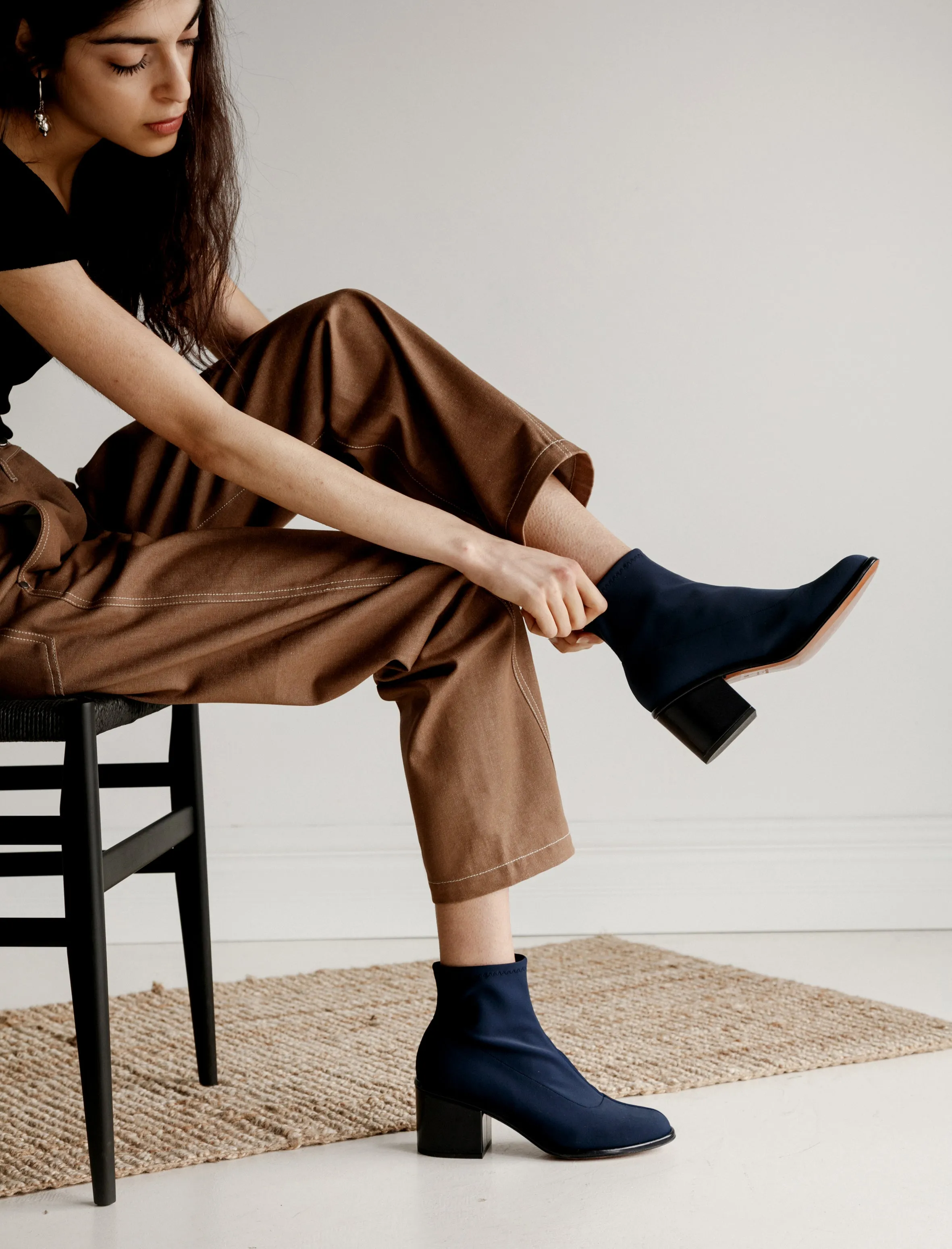 Macet Stretch Boot Navy