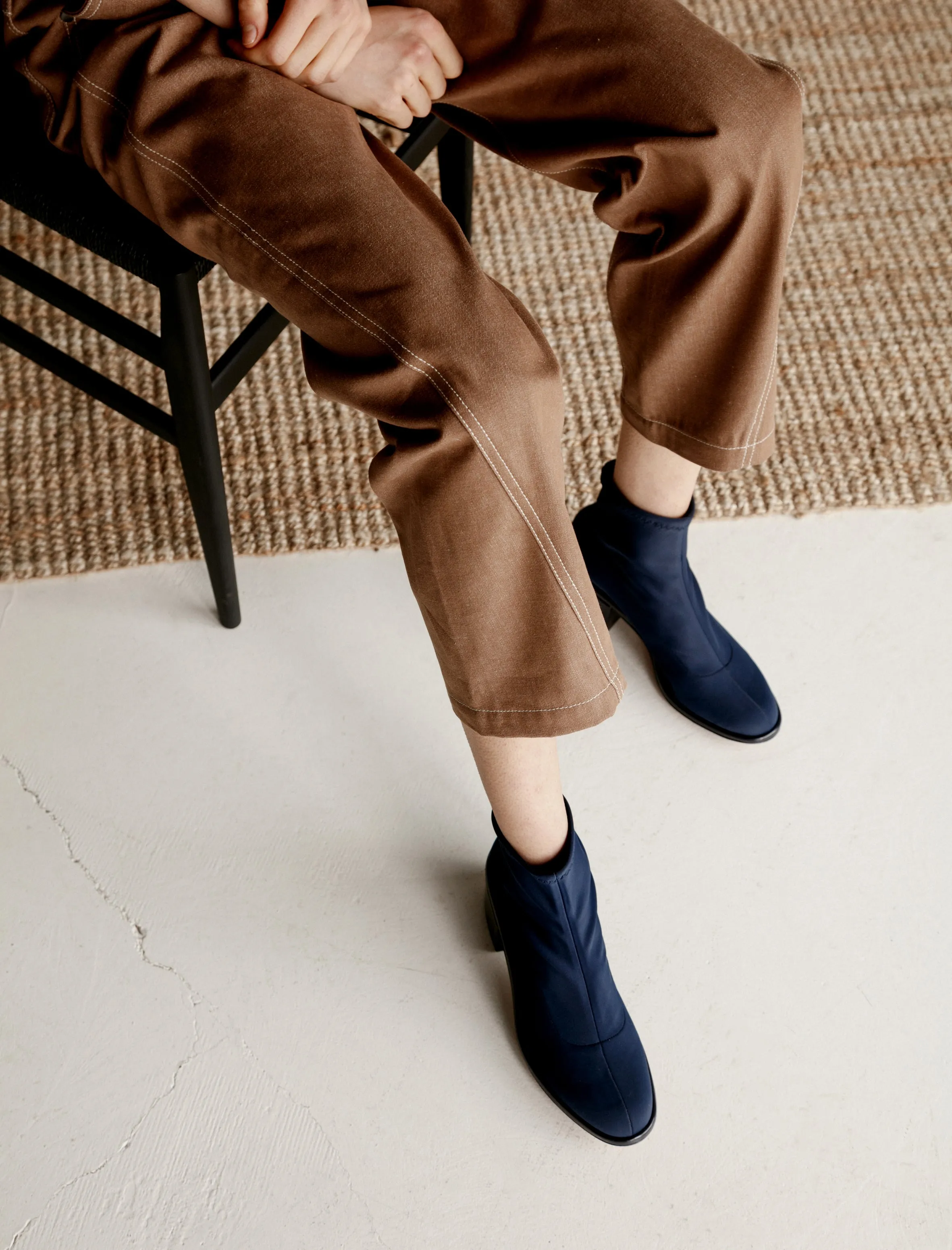 Macet Stretch Boot Navy