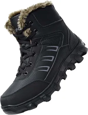 Mens Work Boots Steel Toe Hiking Sneakers Ankle Ladies Women Workout Shoes Non Slip Non Slip Shoes Food Service Waterproof Hike Grounded Footwear