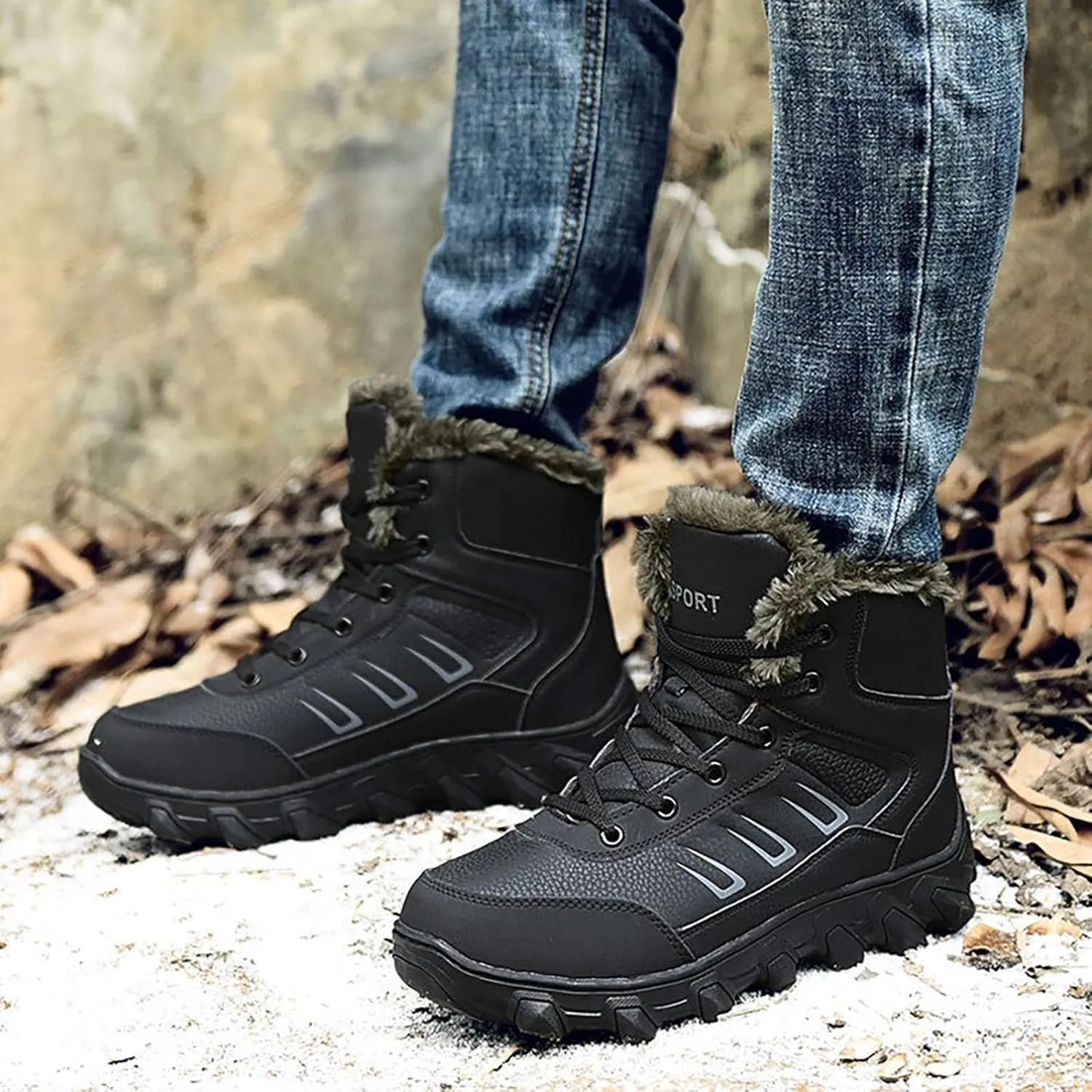 Mens Work Boots Steel Toe Hiking Sneakers Ankle Ladies Women Workout Shoes Non Slip Non Slip Shoes Food Service Waterproof Hike Grounded Footwear