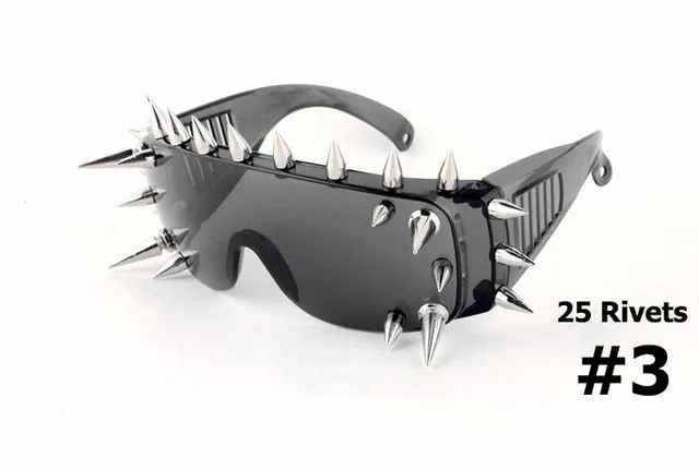 Punk Rock Spikes Sunglasses