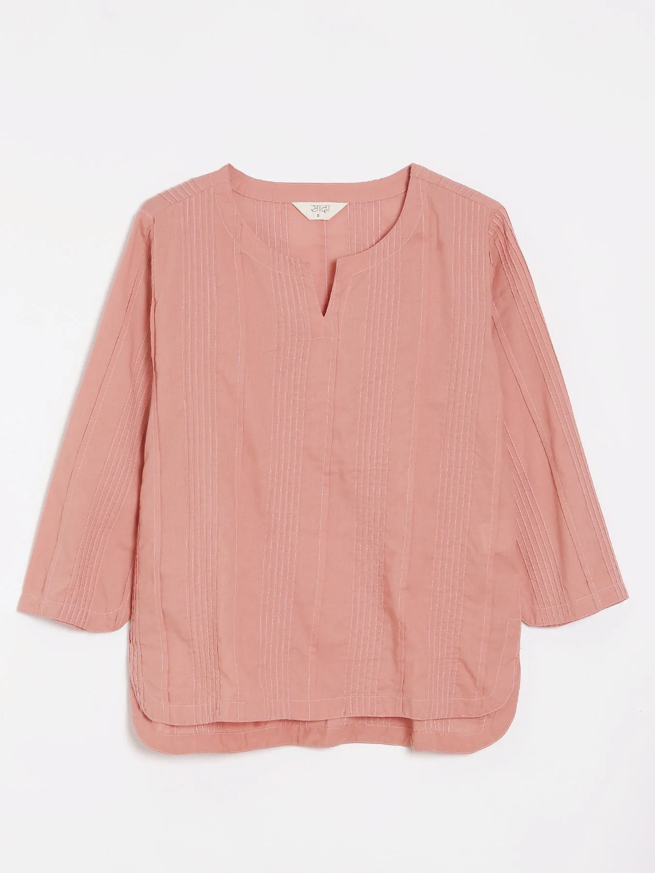 Rose Taupe Everyday Cotton Top