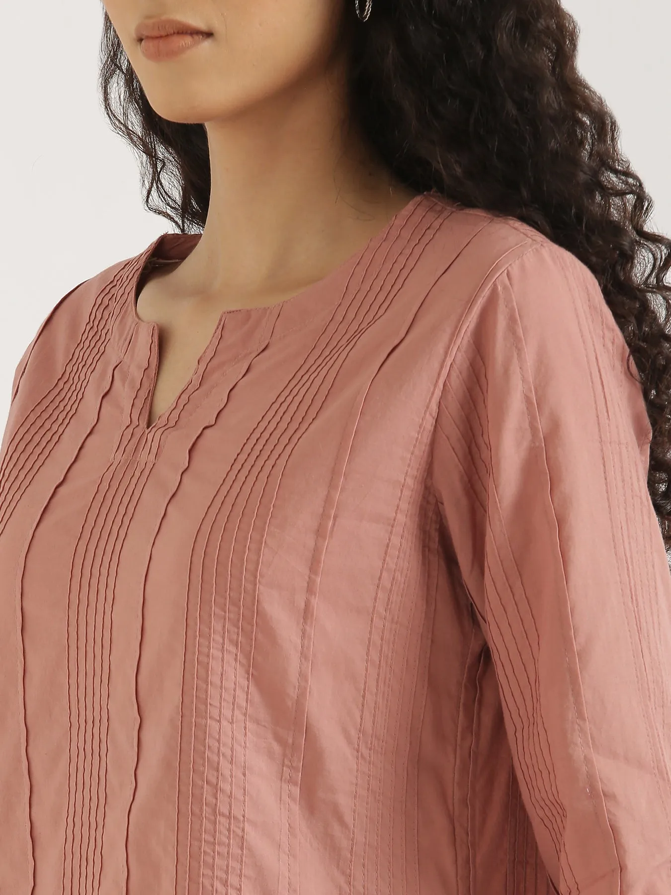 Rose Taupe Everyday Cotton Top