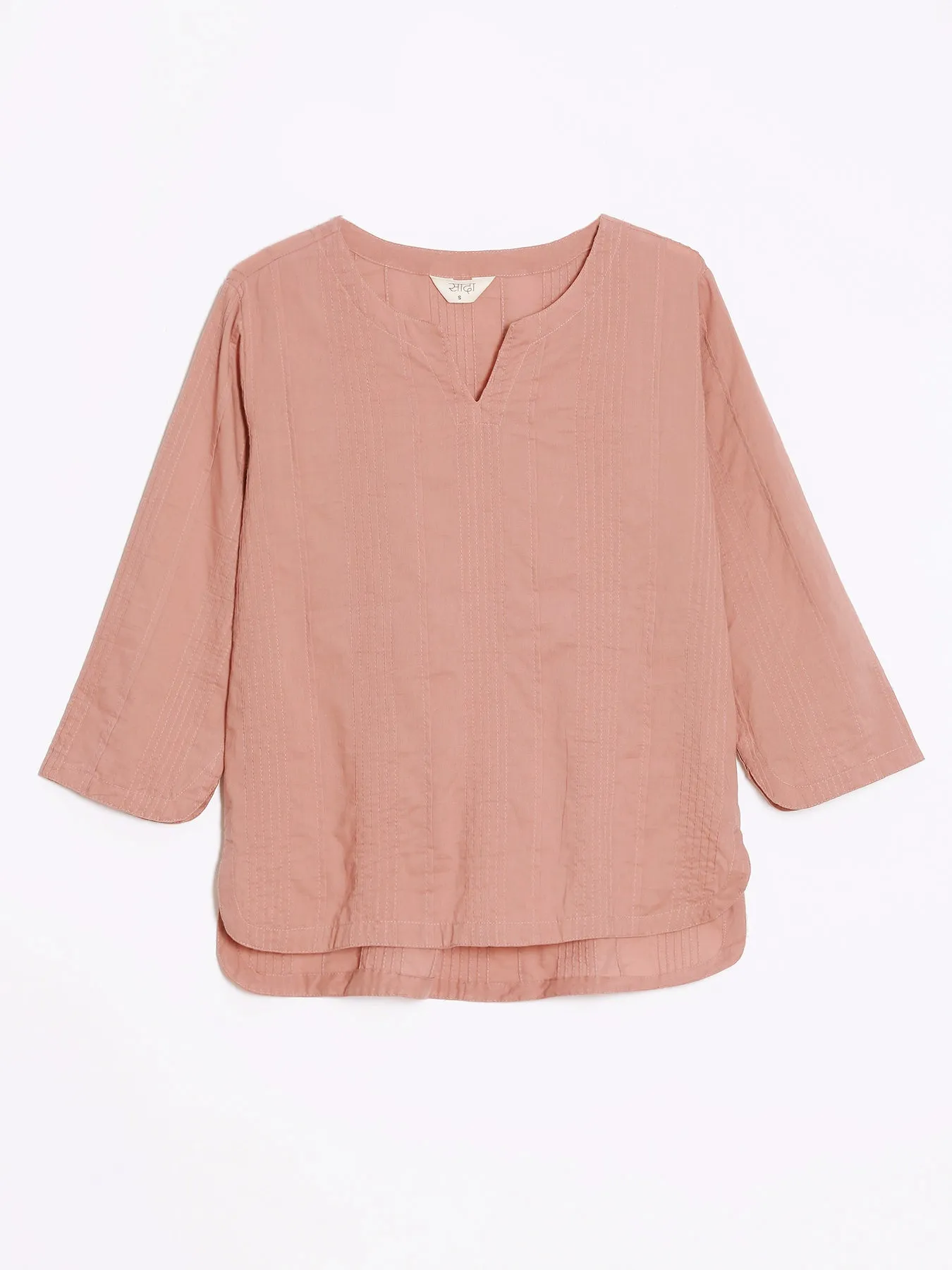 Rose Taupe Everyday Cotton Top