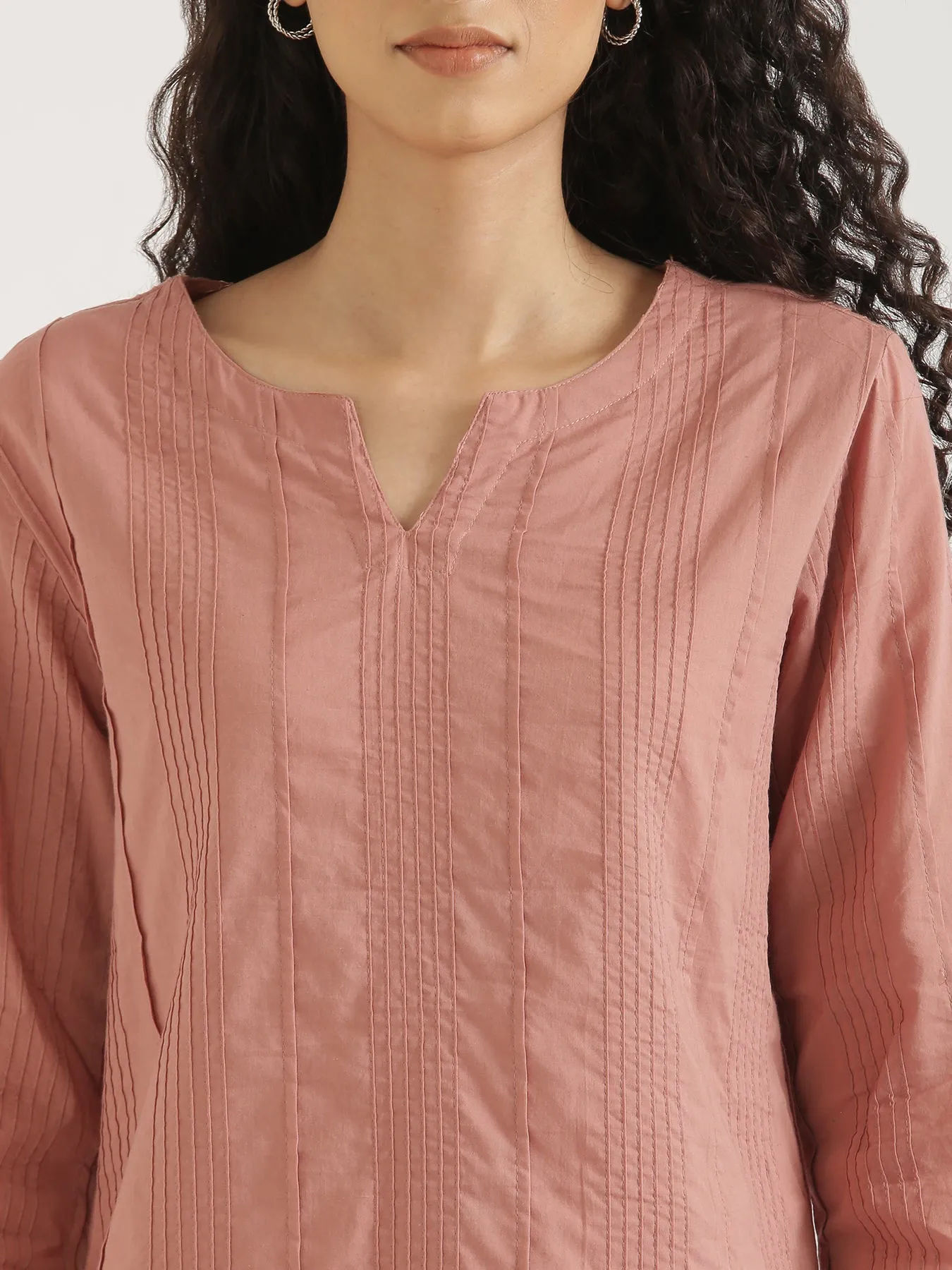 Rose Taupe Everyday Cotton Top