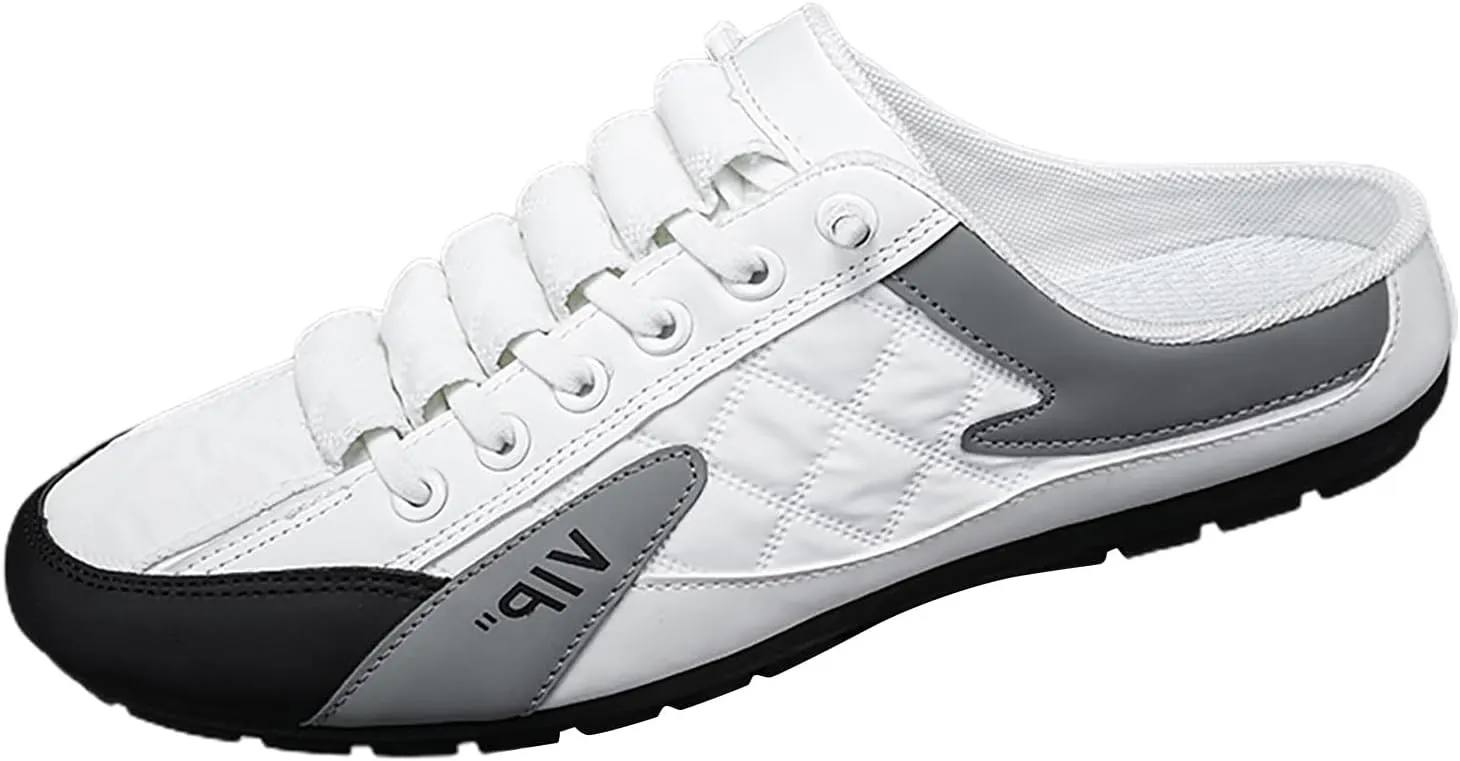 Slip on Walking Shoes for Men Casual Dressy Memory Foam Ultra Lightweight Breathable Fashion Sneakers Non Slip Arch Support Cushioning Training Gym Shoes Wide Width